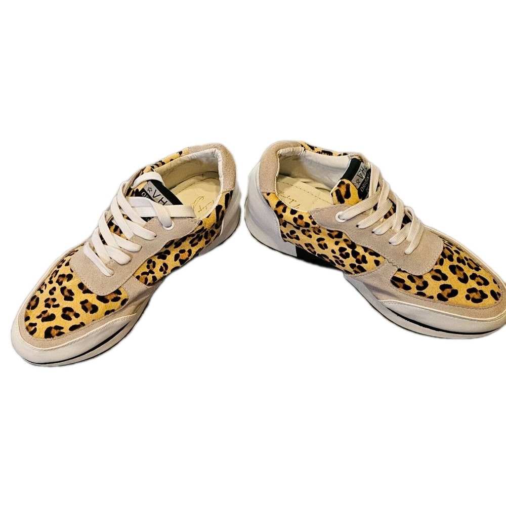 Vintage Havana Original Design Leopard Print Womens Sneakers SZ 8 Casual